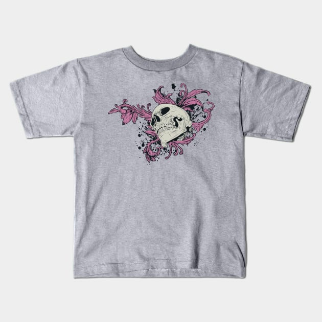 Dead Flower Kids T-Shirt by viSionDesign